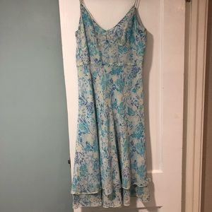 Vintage 90’s Summery blue floral dress